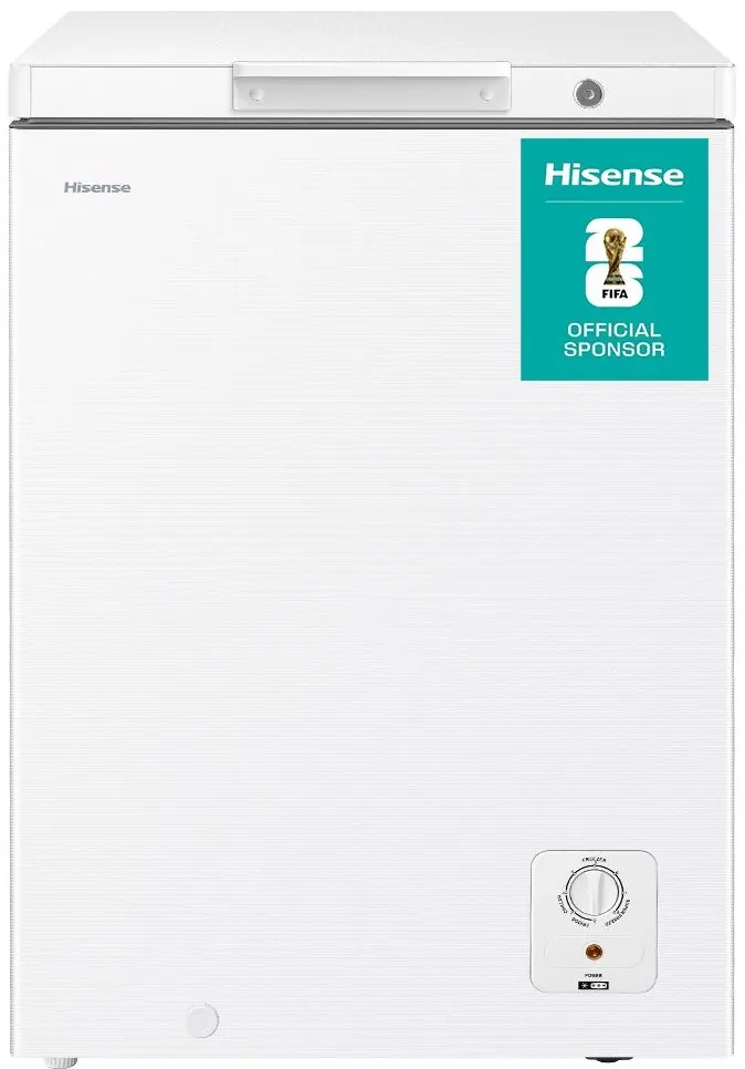 Hisense 97 Liters Single Door Chest Freezer White
