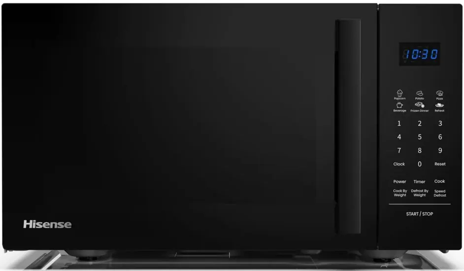 Hisense 28 Litre Electronic Matt Black Microwave Oven