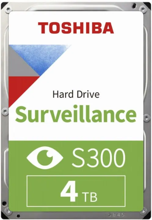 Toshiba S300 3.5 Inch 4TB Surveillance SATA Hard Drive