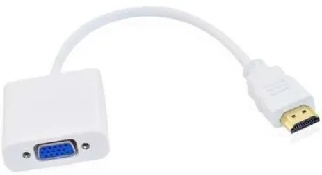 UniQue HDMI Male To VGA Female With Audio Adaptor