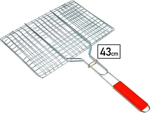 Casey Faza 43cm Large BBQ Hand Griller