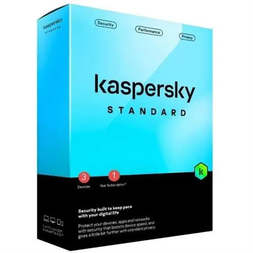 Kaspersky 3 Device Standard Internet Security Software