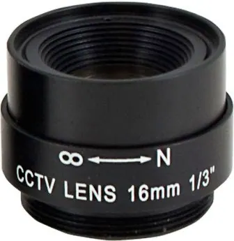 Securnix Lens 16MM Fixed, Retail Box , No Warranty