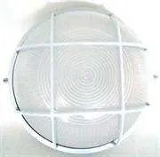 Noble Pays Round Bulkhead Light Fitting Large White