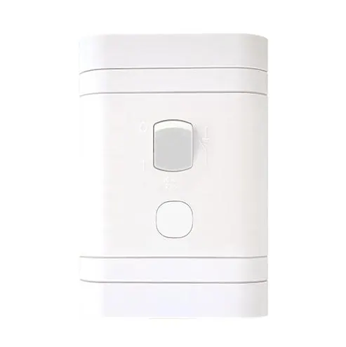 Lesco 2 Pole Flush Isolator Switch with Rectangle Flush