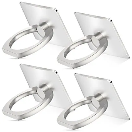 Geeko Universal Silver Ring Smartphone Grip
