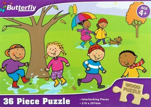 RGS 36pc Winter Wooden Puzzle