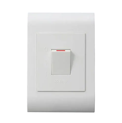 Lesco Pipelli 2 Pole Rectangle Isolator Switch 50A
