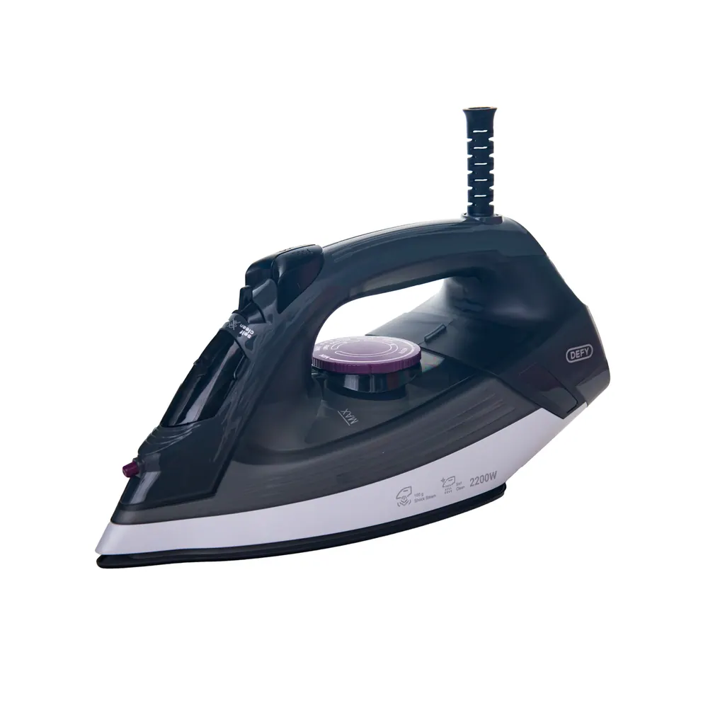 DEFY 2200W CERAMIC STEAM IRON BLK.GREY