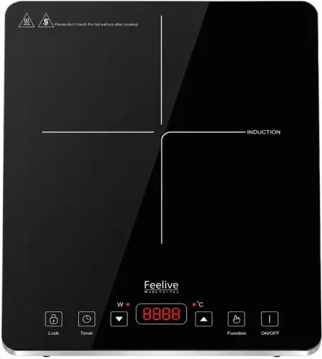 Feelive Single Plate 2000W Portable Induction Cooker