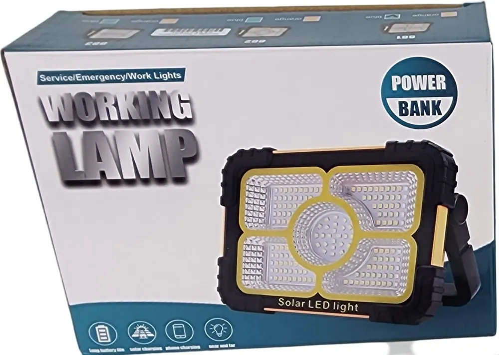 Solarix LED Solar Floodlamp With Power Bank