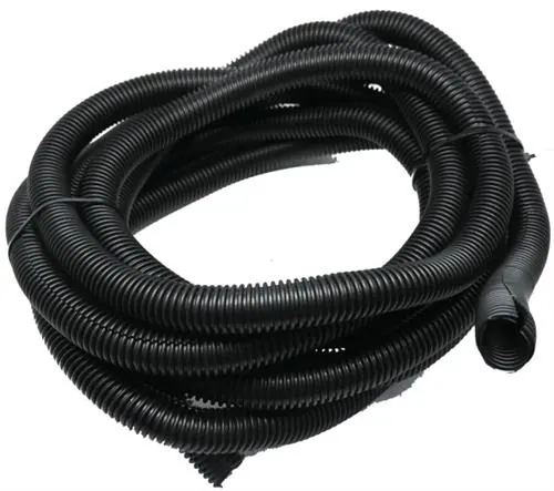 Solarix Flexible Conduit 20mm Diameter PVC Black 5 Metre