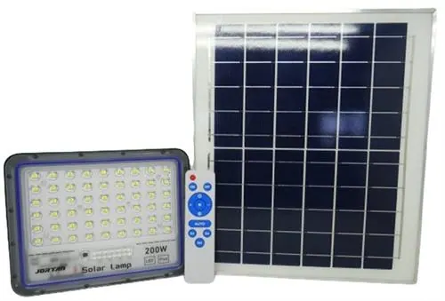 Solarix Jortam 200w Solar Flood Lamp With Solar Panel