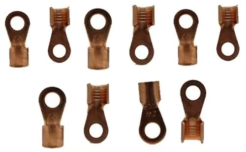 Solarix Non Insulated Copper Cable Battery Lug 25 x 8mm