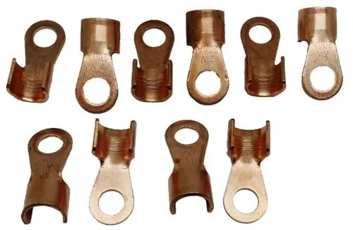 Solarix Non Insulated Copper Cable Battery Lug 35 x 10mm
