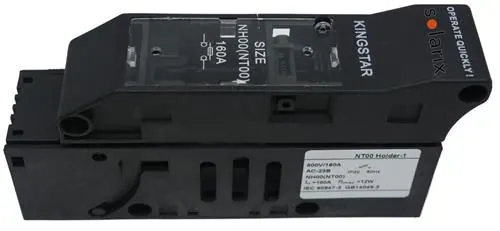 Solarix NT00 Rail Mount 1 Pole 160A DC Fuse Holder