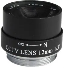 Securnix Lens 12MM Fixed IRIS, Retail Box