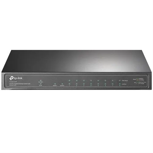 TP Link 10 Port Gigabit Swithc 8 Ports POE