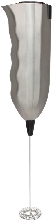 Mellerware Battery Operated Stainless Steel Brushed Milk Frother