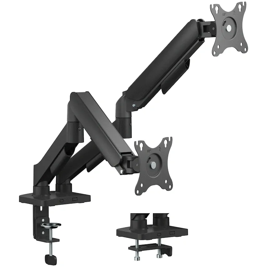 Volkano 17 to 32 Inch Full Motion Dual Monitor Desk Mount