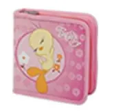 Tweety 40 CD Wallet Colour PINK Retail Box