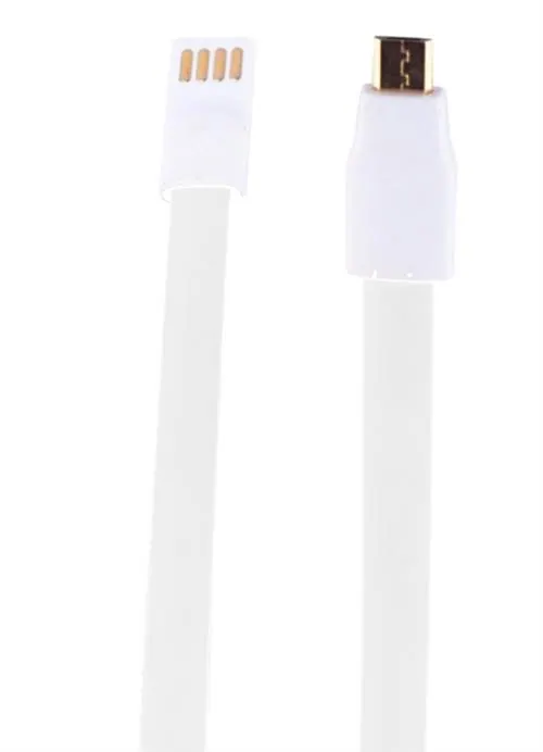 Whizzy White Extra Long Micro USB Charge And Data Sync Cable