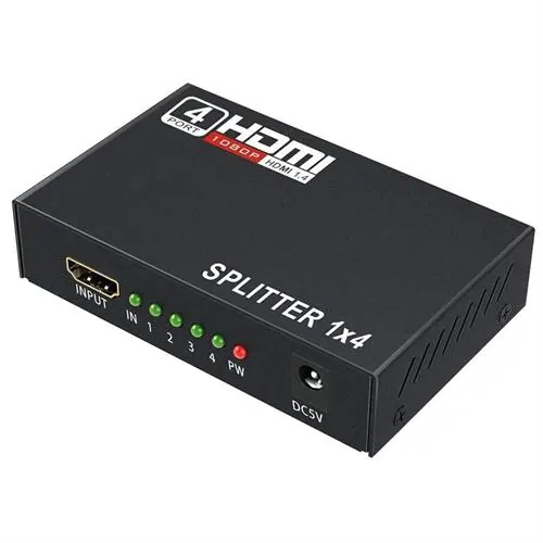 UniQue 4K Ultra HD 4 Port HDMI Splitter