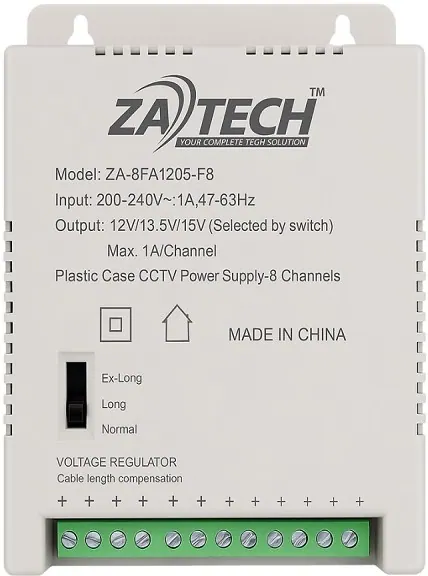 Securnix 8 Channels CCTV Power Supply Unit