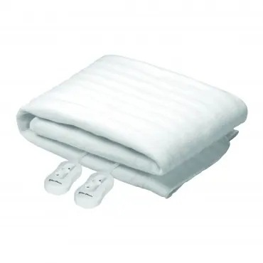 Pure Pleasure Queen Non Fitted White Electric Blanket