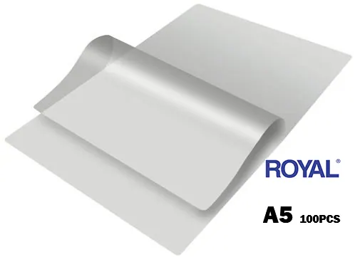 Royal Laminating Pocket A5 100pcs