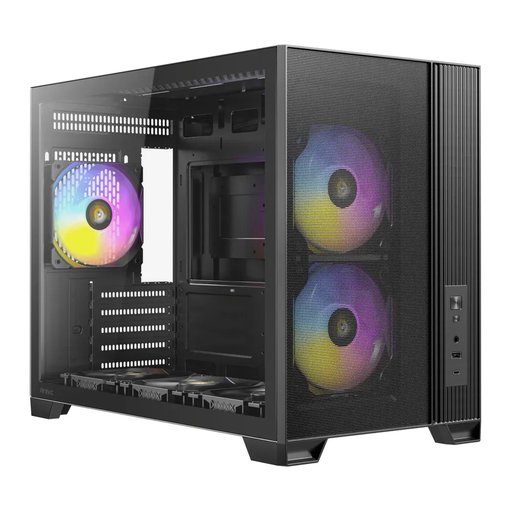 Antec Micro-ATX Mini-Tower Gaming Chassis – Black