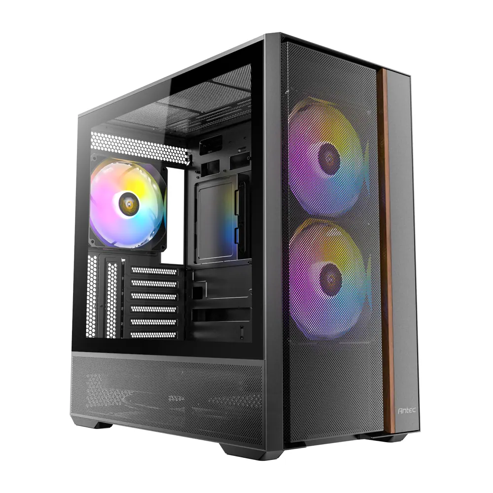 Antec ARGB ATX Mid Tower Gaming Chassis – Black