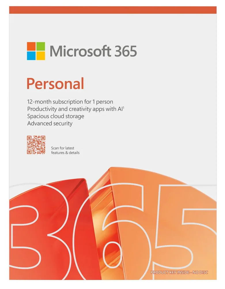 Microsoft M365 Personal English Africa Medialess 1 year Subscription