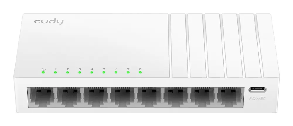 Cudy 8-Port 10/100 Mbps Unmanaged Desktop Switch