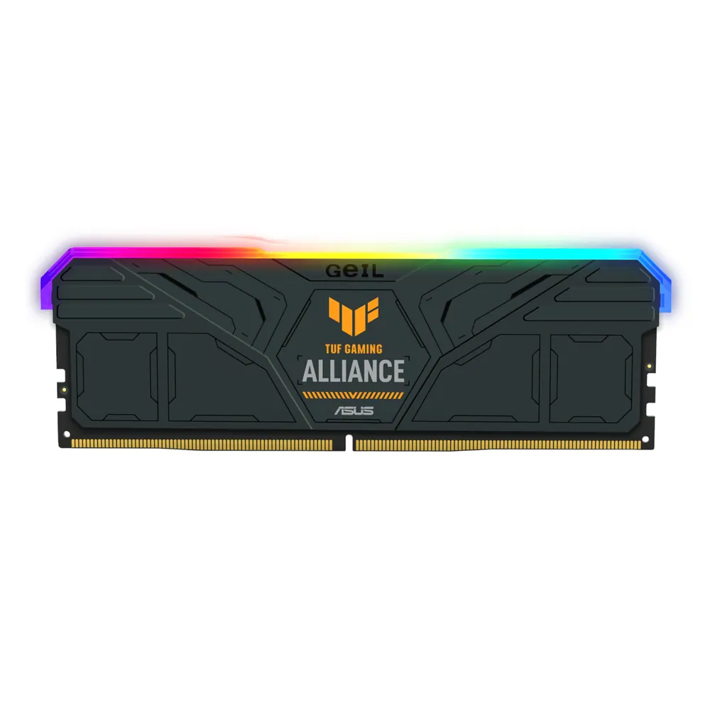 Geil Gemini TUF RGB 32GB KIT(2X16GB) 6000MHz DDR5 Desktop Gaming Memory – Grey
