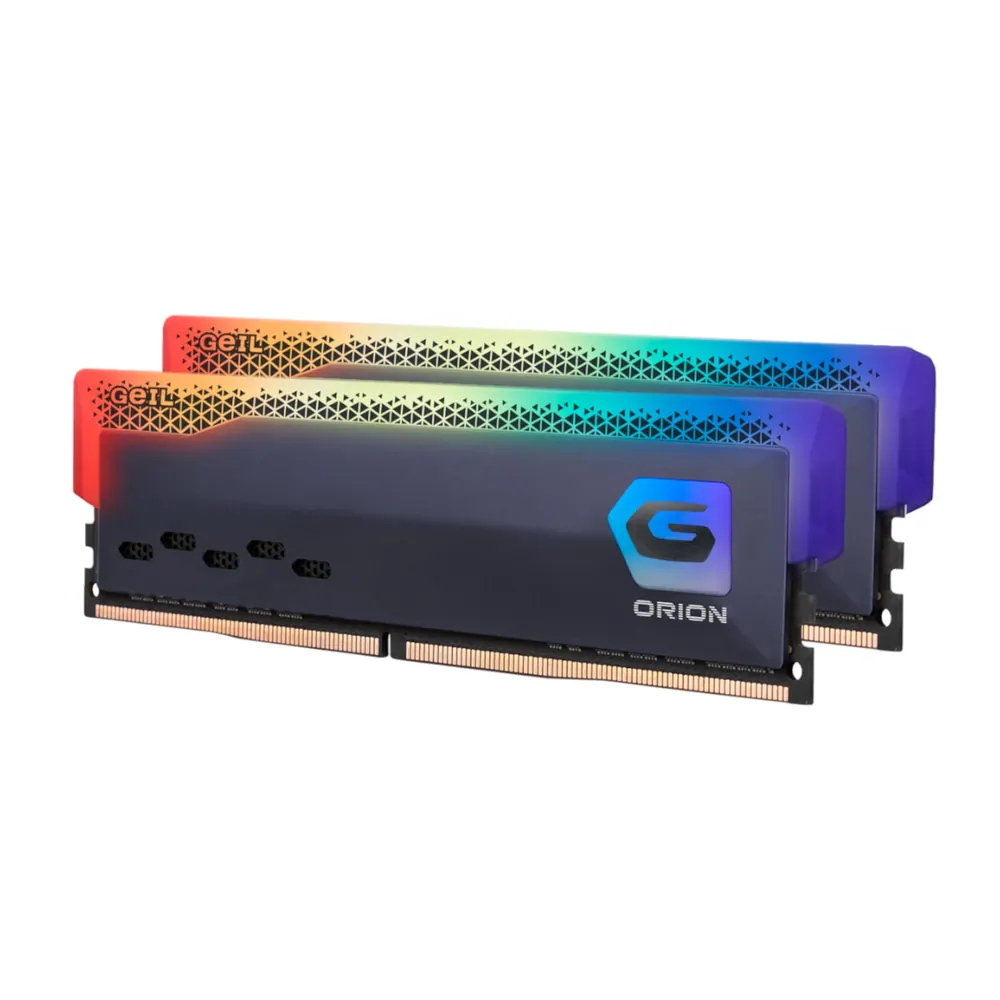 GeIL Orion 32GB Kit(2x16GB) 6000MHz RGB DDR5 RAM – Grey
