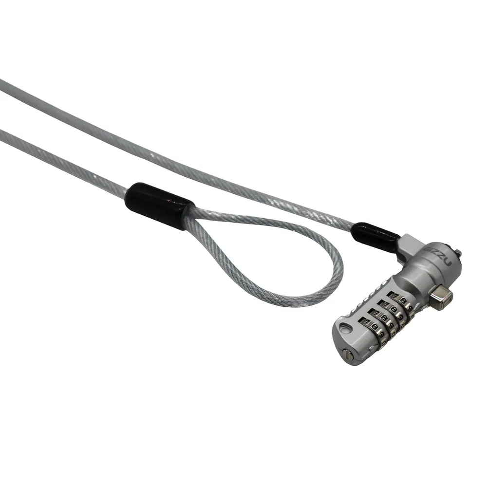 GIZZU 1.8m Nano Combination Lock Security Cable