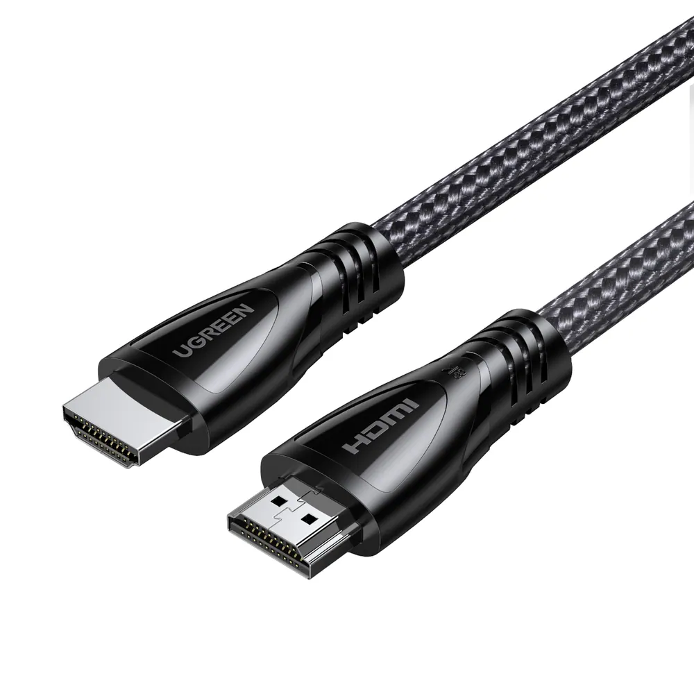 UGREEN HDMI 2.1 Male to Male Cable 1M (8K@60Hz | 4K@120Hz) – Black