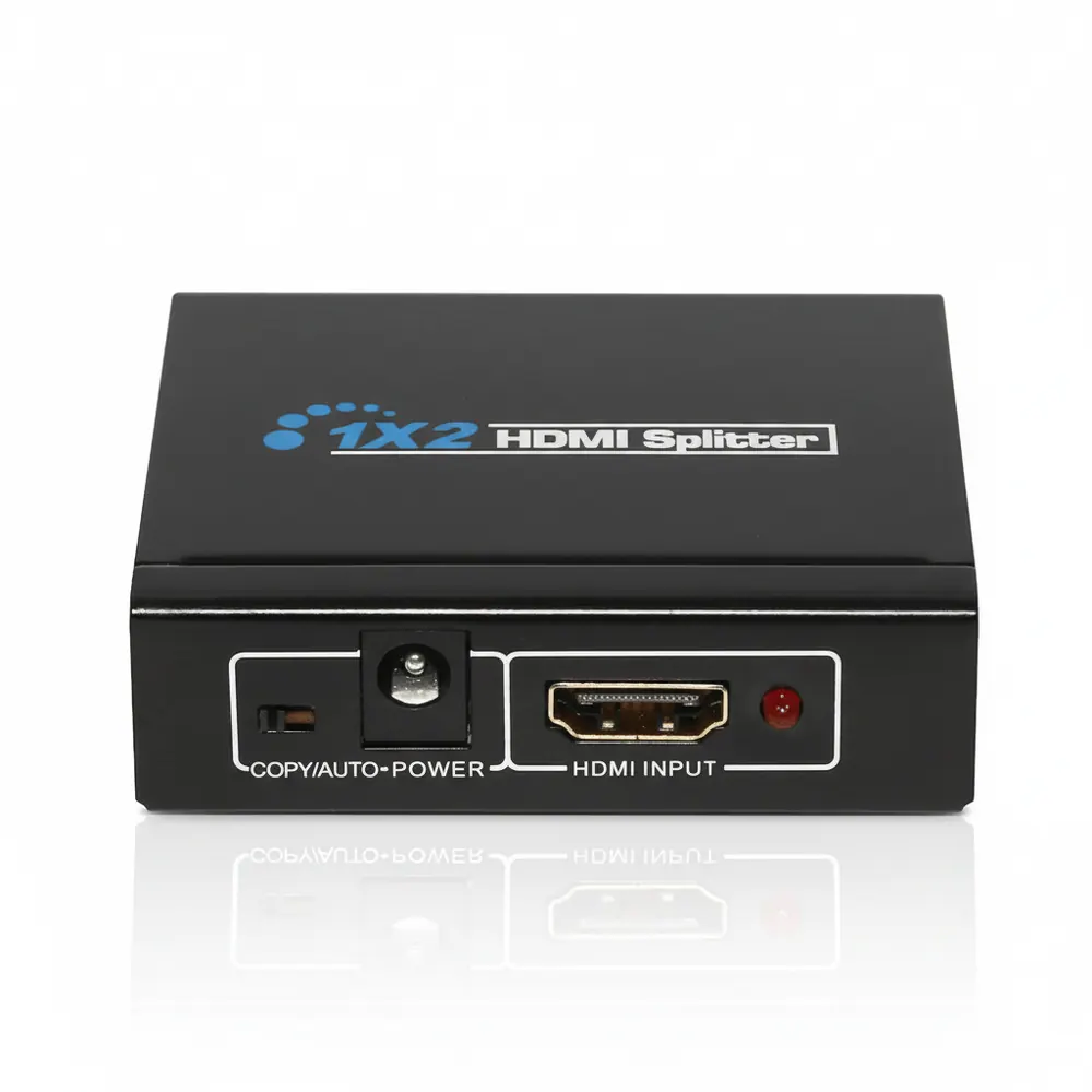 HDCVT 1x8 HDMI 2.0b Splitter support 3D 4k@60Hz YUV 4:4:4, EDID, HDR, HDCP2.2