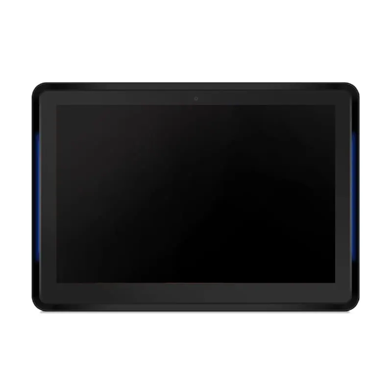 Android 6.0 10.1″ AIO RK3288 A17 2GB RAM 8GB storage POE with LED colour Bar for meeting room signage and access control – Black