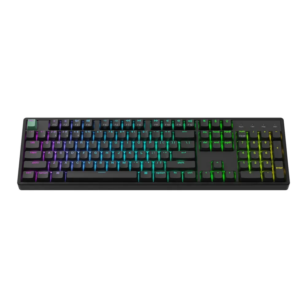 Keychron K2 HE 75% Magnetic Switch Hot-Swap Gateron Dbl-Rail Nebula Switch RGB Wireless Keyboard - Concrete Edition