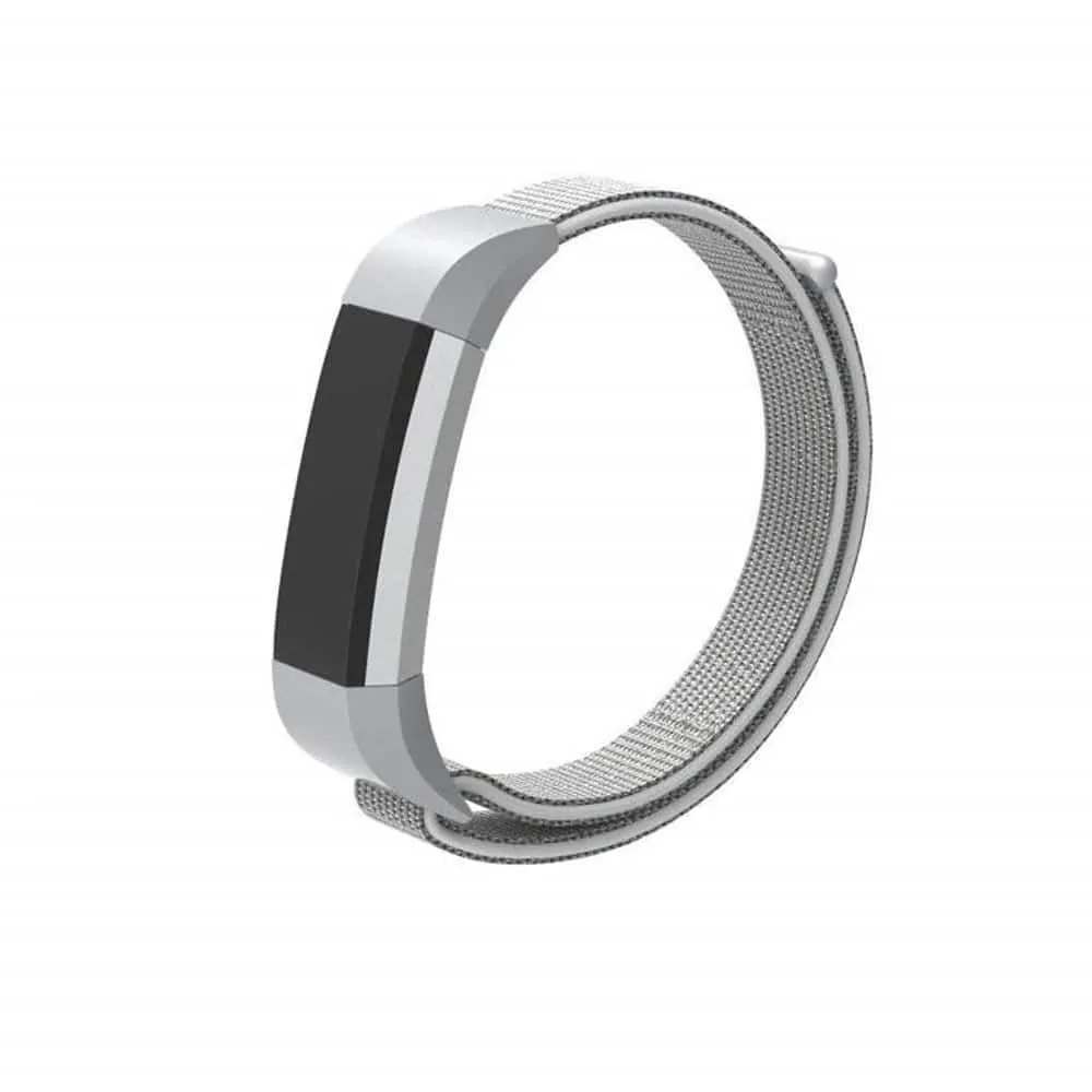 Water-Resistant Outdoor Nylon Strap for Fitbit Alta - Grey