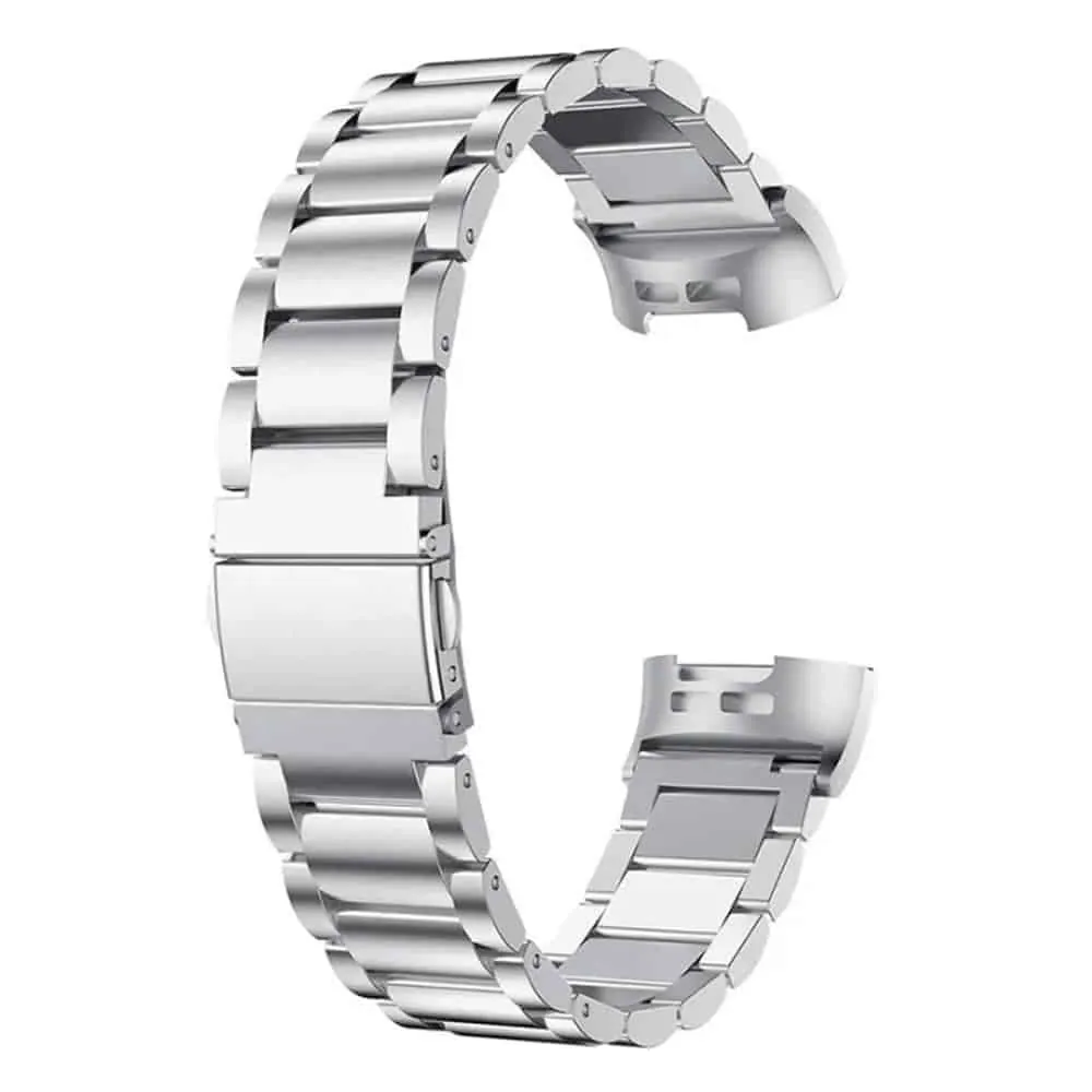 Stainless Steel Strap for Fitbit Charge 2 with but + Link removal tool