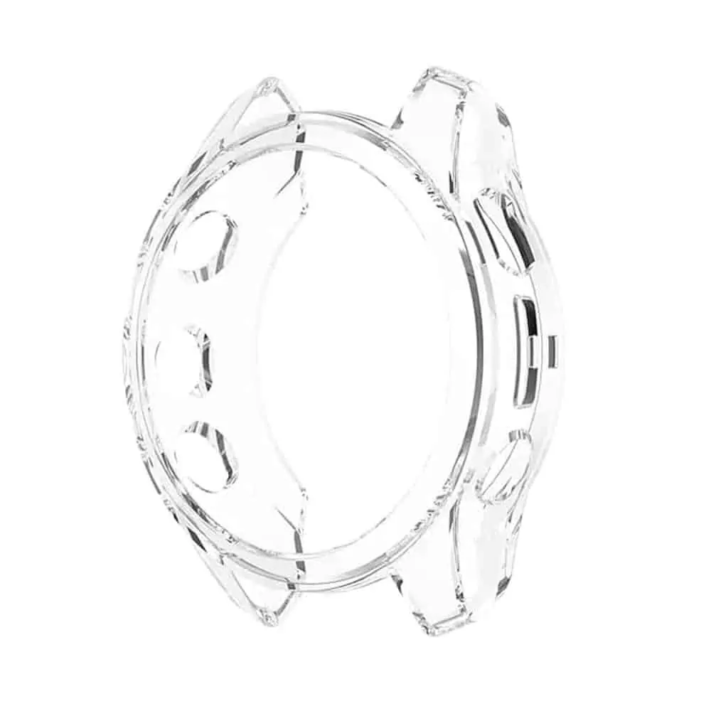 TPU Protective Bumper Cover for Garmin Fenix 7S - Clear 42mm
