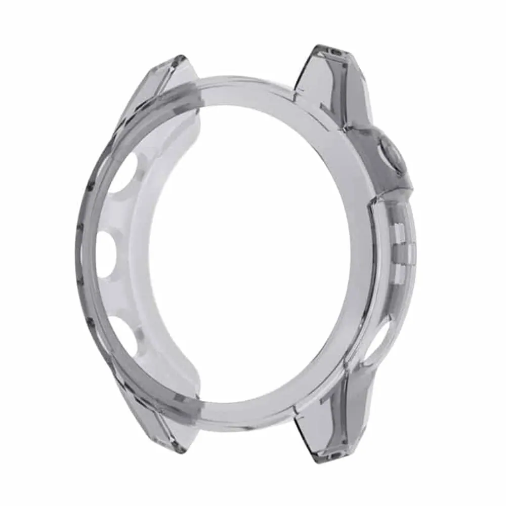 47mm TPU Protective Bumper Cover for Garmin Fenix 7 - Black