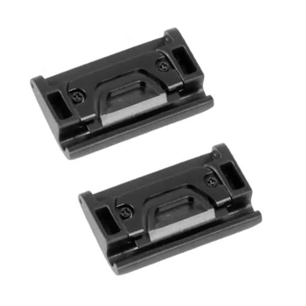 26mm EasyFit Steel Adapter Connectors for Garmin - Black