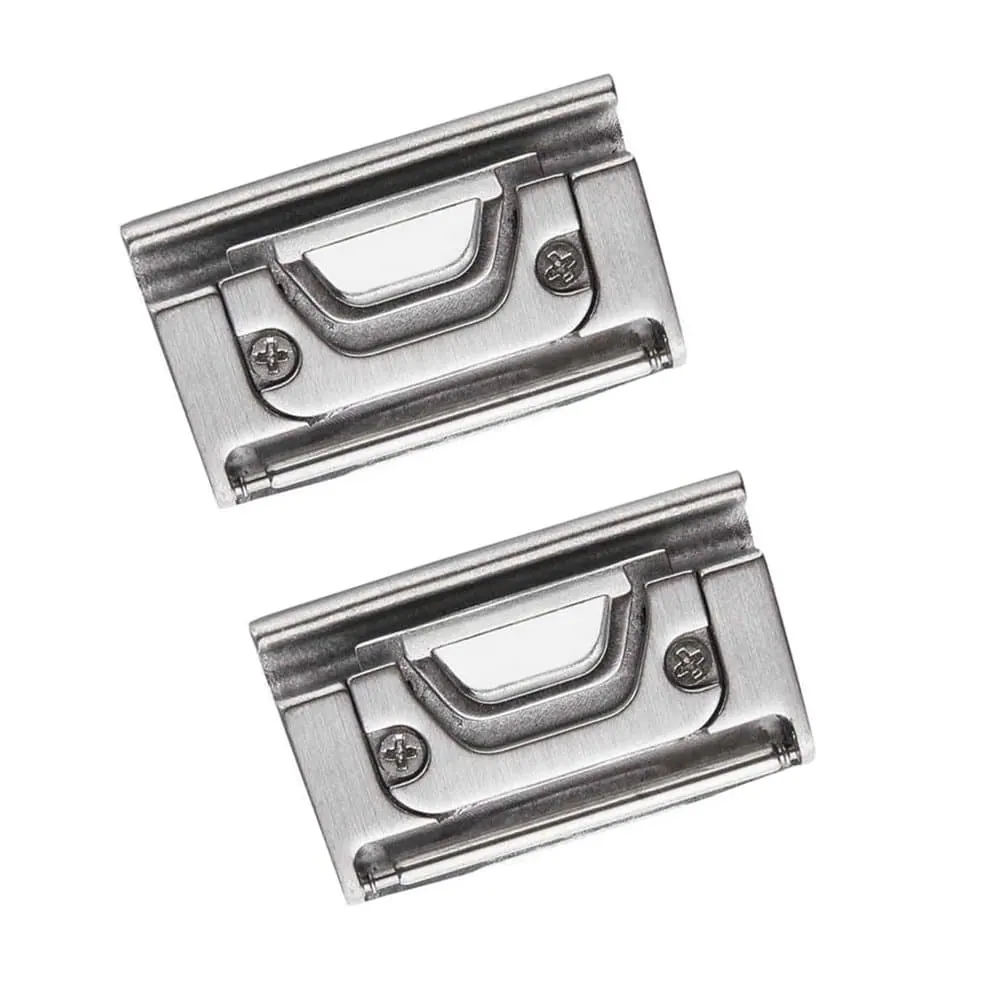 26mm EasyFit Steel Adapter Connectors for Garmin - Silver