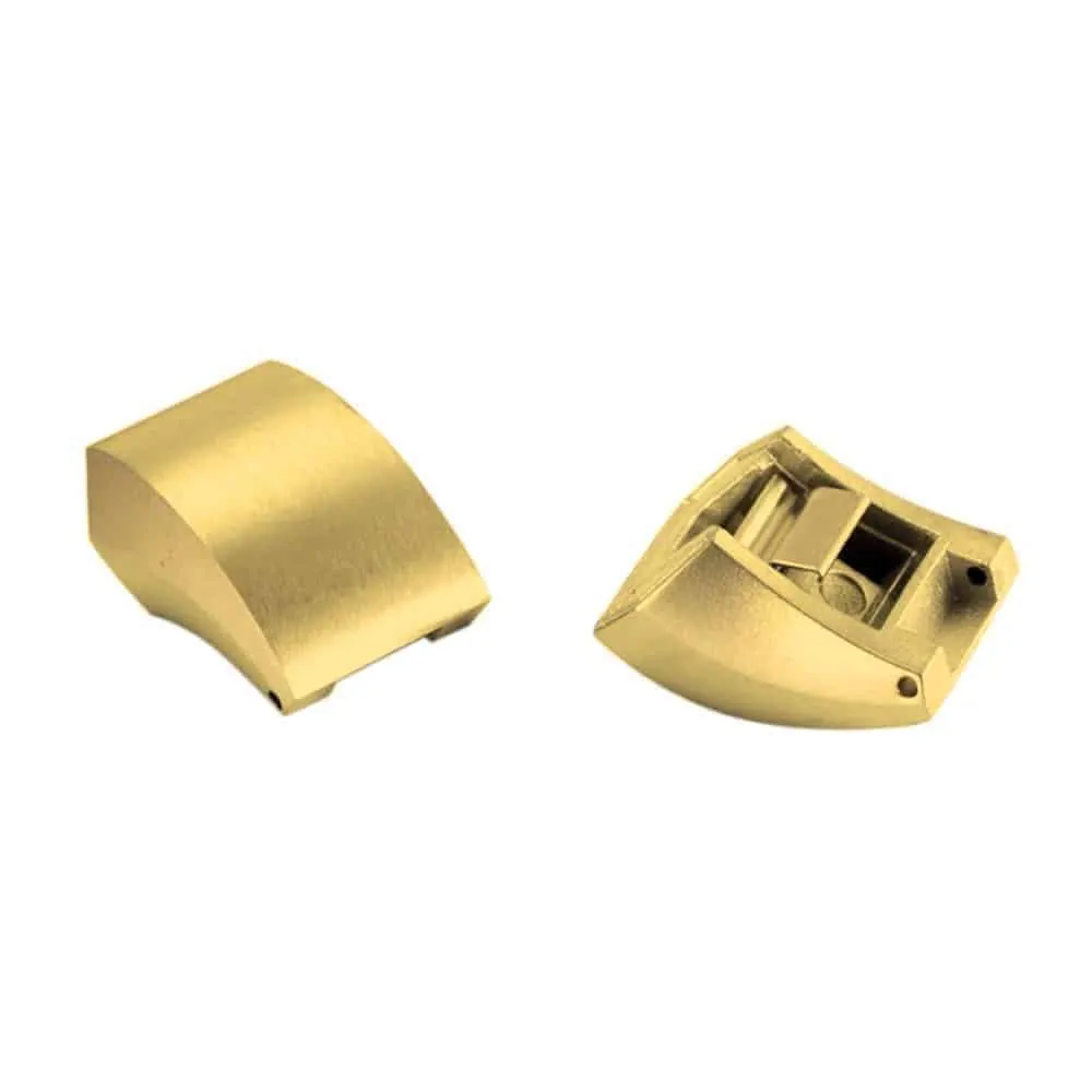 7mm Stainless Steel Adapter Connectors for Fitbit Alta - Gold