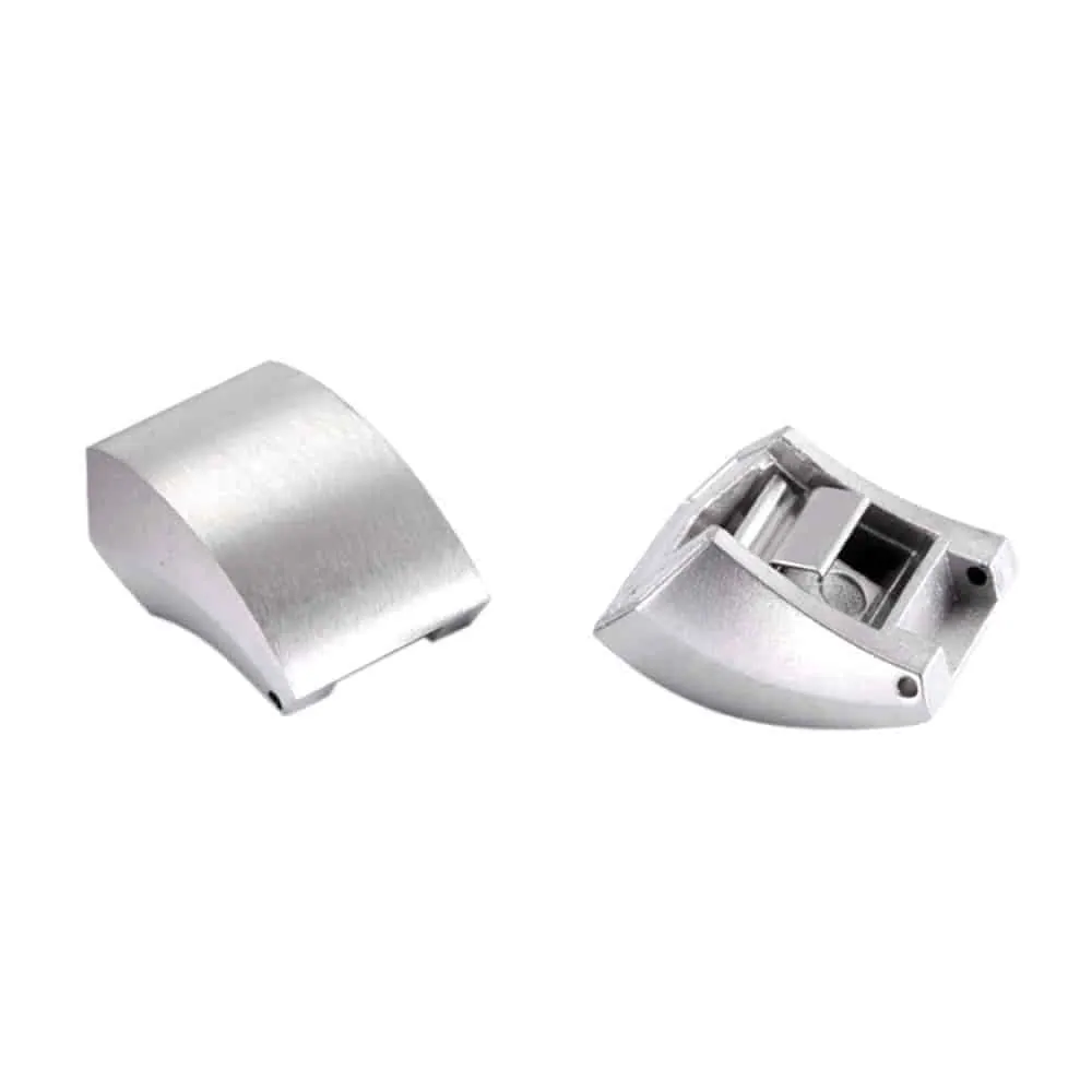 7mm Stainless Steel Adapter Connectors for Fitbit Alta - Silver