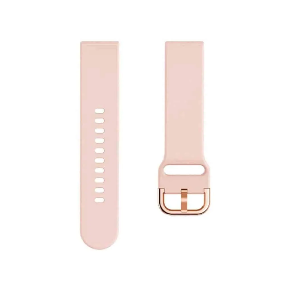 20mm Quick Release Silicone Strap - Pink